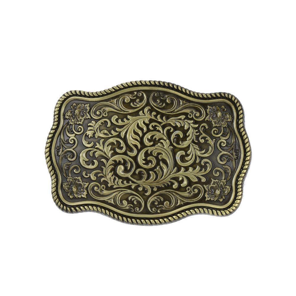 9034 Western Cowboy Belt Buckles Vintage Novelty Large Handmade Belt Buckle